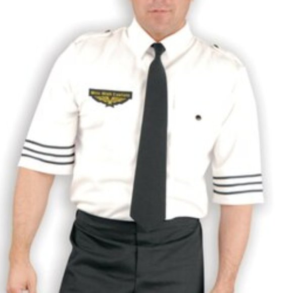 charades Other - 🌻 Charades Airline Pilot Captain costume shirt